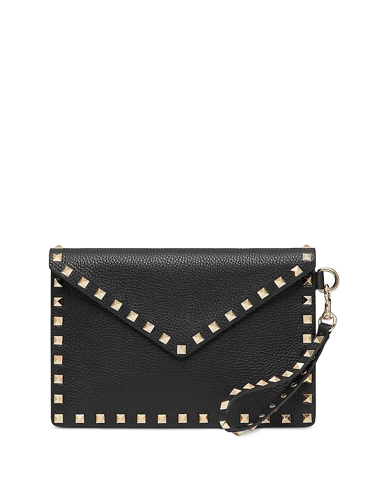 Valentino Garavani Medium Rockstud Pochette Wristlet