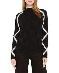 Nic+Zoe Dashing Diamonds Sweater