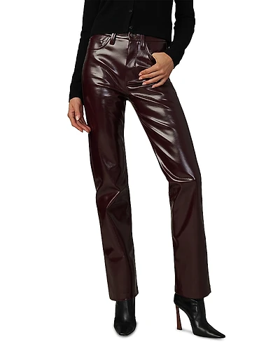 Joe's Jeans The Patent High Rise Faux Leather