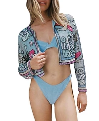 Nasty Gal Celestial Placement Beaded Jacket