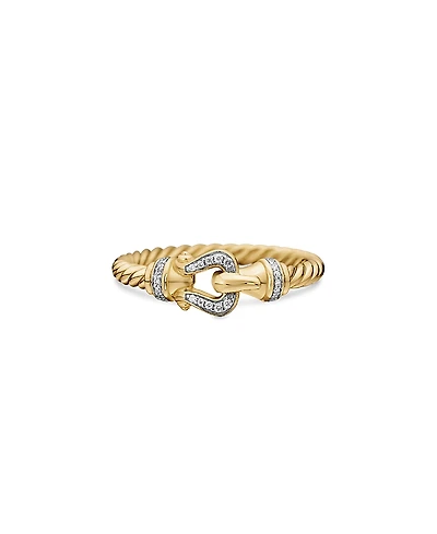 David Yurman Petite Buckle Ring