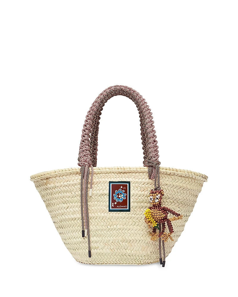 Alemais Macrame Maxi Basket Bag