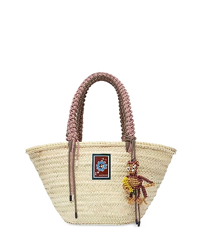Alemais Macrame Maxi Basket Bag