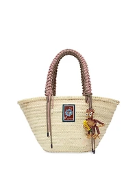Alemais Macrame Maxi Basket Bag