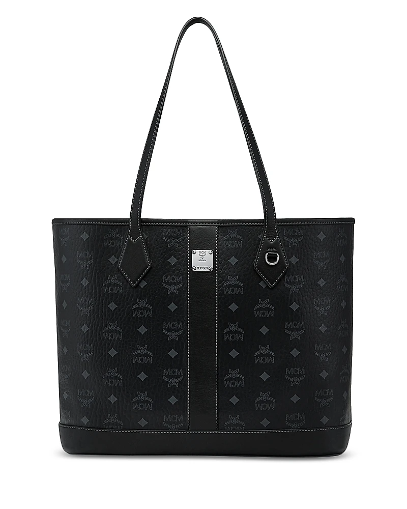Mcm Liz Medium Visetos Shopper Tote