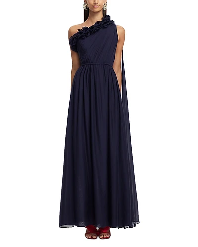 Leo Lin Jenni One Shoulder Maxi Dress