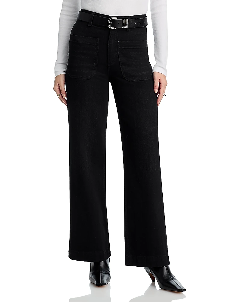 Askk Ny Sailor High Rise Wide Leg Jeans