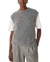 Whistles Alpaca Blend Tank Top