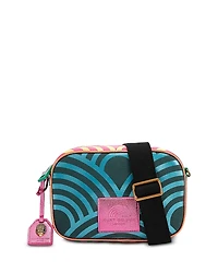 Kurt Geiger London Southbank Multicolor Cotton Camera Bag