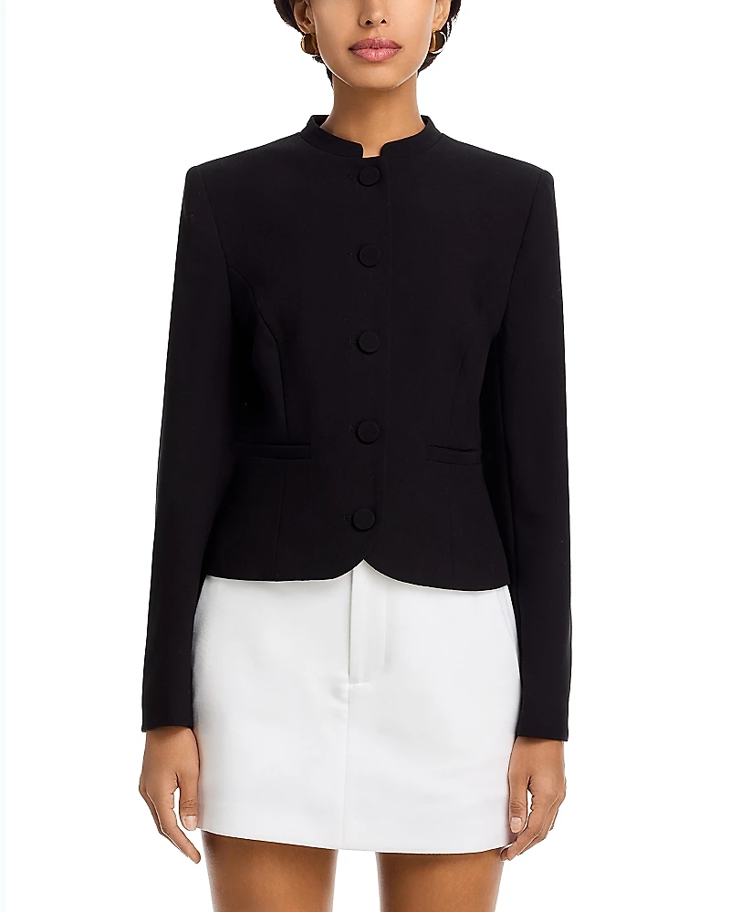 French Connection Azra Twill Slim Fit Jacket