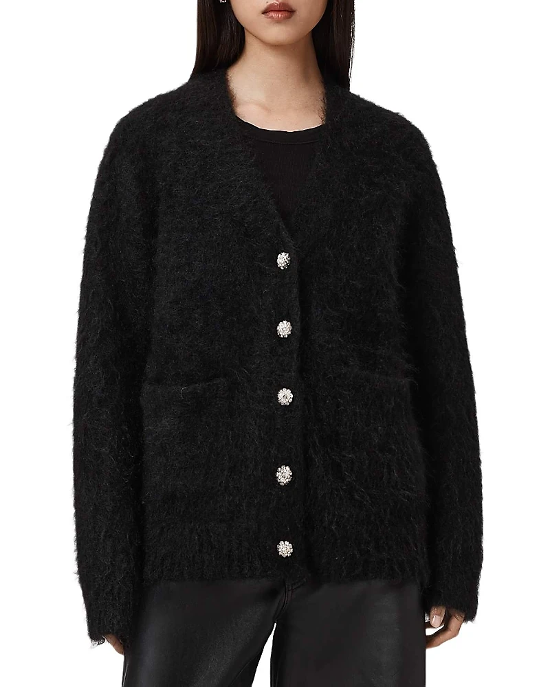 Allsaints Rubi Embellished Cardigan