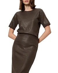 Sanctuary Sparkle Sequin Sweater Top