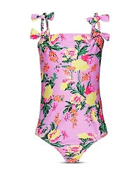 Pq Swim Girls' Maddie Bow One Piece Swimsuit - Little Kid, Big Kid