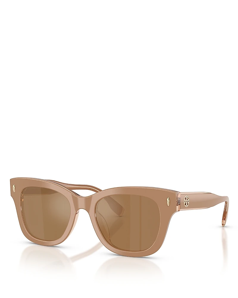 Tory Burch Square Sunglasses, 51mm
