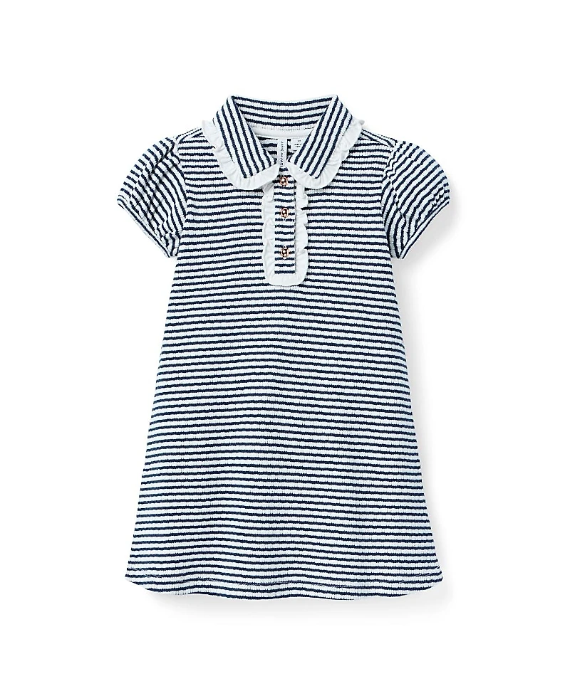 Janie and Jack Girls' Textured Striped Dress - Little Kid, Big Kid