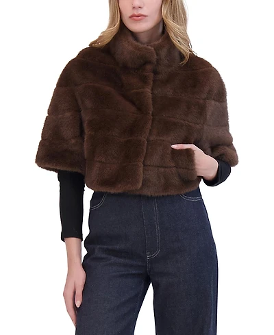 Lyla Grant Faux Fur Mink Bolero