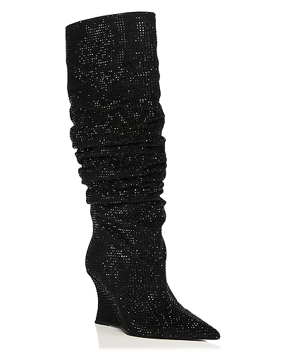 Aqua Women's Glam Slouch Boots - Exclusive