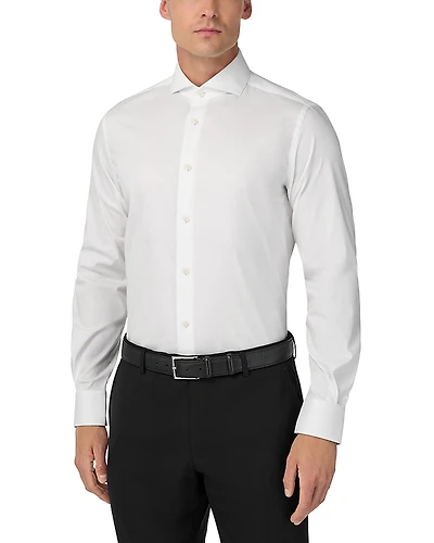 Boggi Milano Naples Slim Fit Button Front Shirt