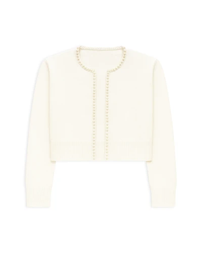 KatieJnyc Girls' Tween Kitty Cardigan - Big Kid