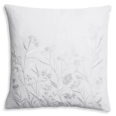 Michael Aram Wildflowers Embroidered Decorative Pillow, 20 x 20
