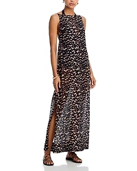 Staud Yuca Low Back Cover-Up Dress