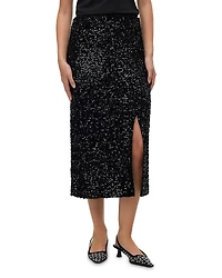 Vero Moda Vmhalia Sequin Skirt