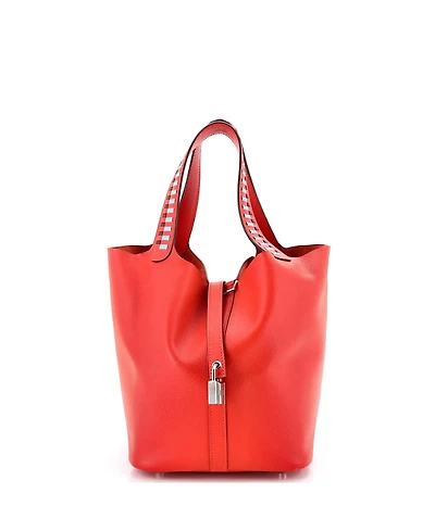 Pre-Owned HERMES Mm Picotin Lock Bag Tressage Epsom