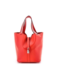 Pre-Owned HERMES Mm Picotin Lock Bag Tressage Epsom