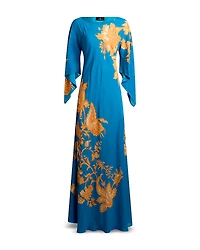 Etro Floral Maxi Beach Dress