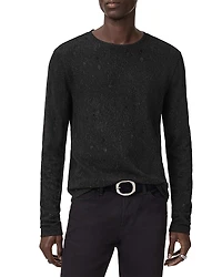 John Varvatos Vera Jacquard Textured Crewneck Sweater
