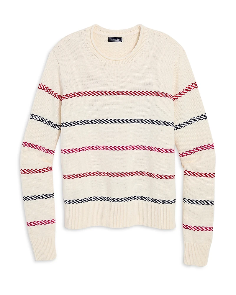 Vineyard Vines Katie Cotton Multi Stripe Sweater