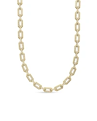 Pave Chain Necklace
