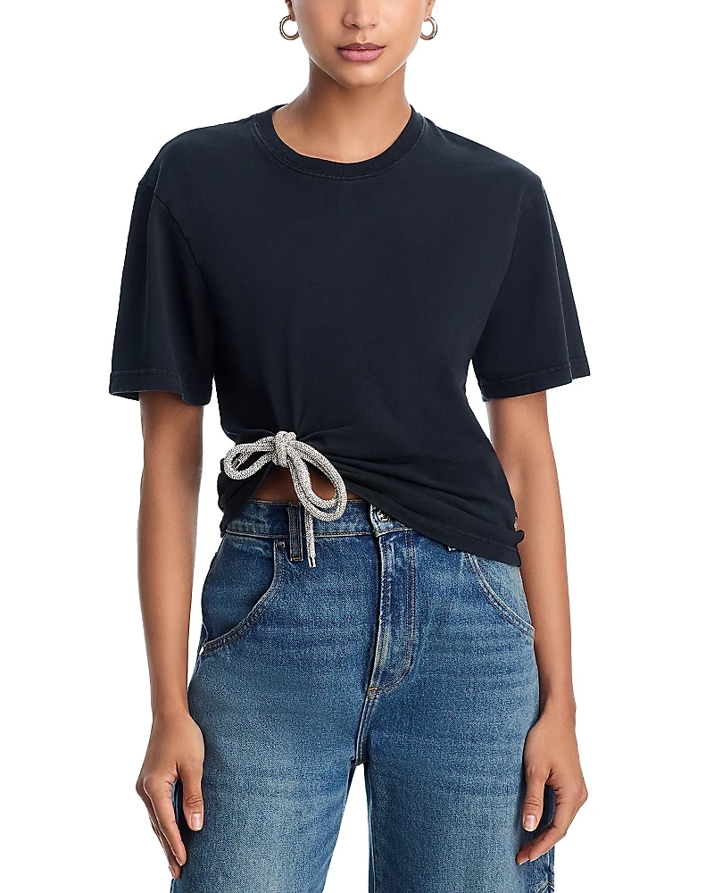 Area Crystal Knot Tee