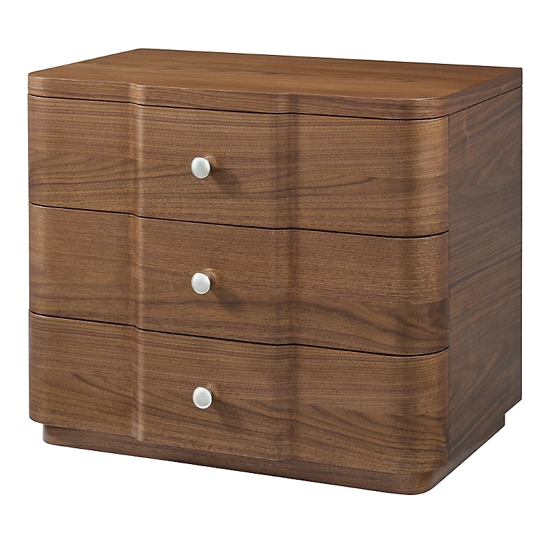 Theodore Alexander Coronet Walnut Nightstand