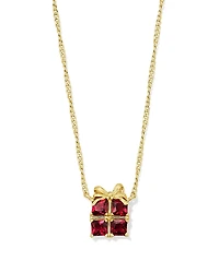 Kendra Scott Crystal Present Pendant Necklace, 19