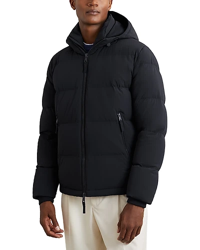Reiss Reggie Hooded Puffer Jacket