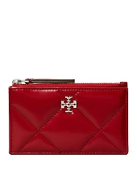 Tory Burch Kira Diamond Quilt Zip Card Case