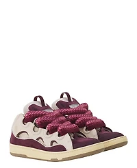 Lanvin Curb Leather Sneakers