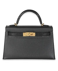 Pre-Owned HERMES Mini Kelly 20 Ii Leather Handbag