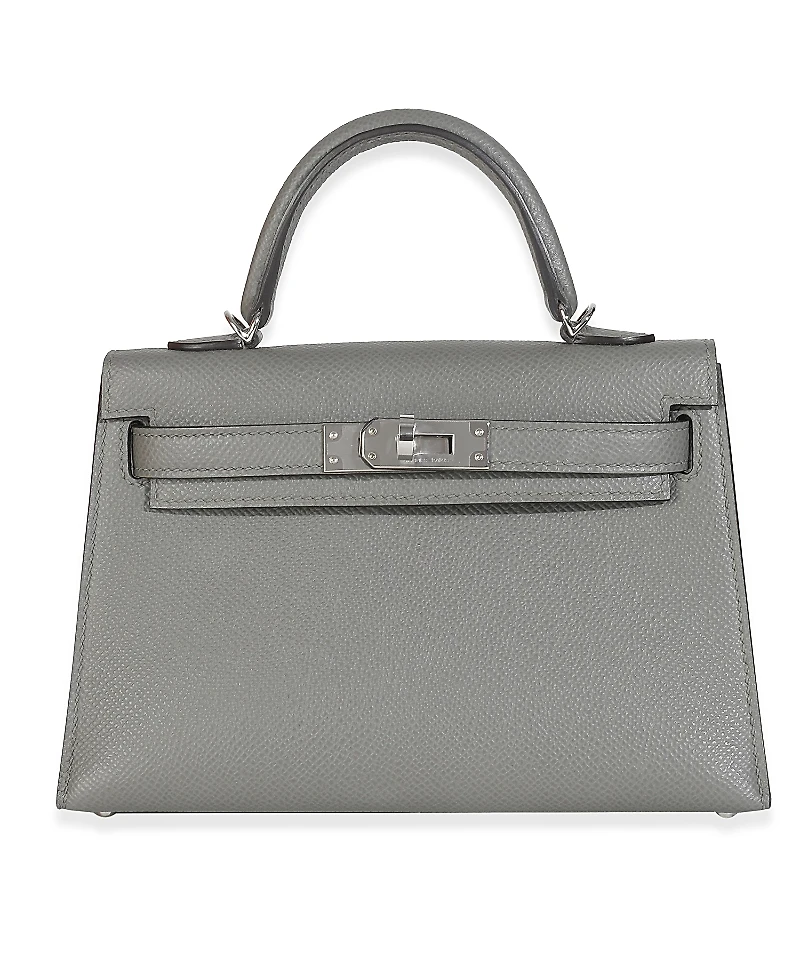 Pre-Owned HERMES Mini Kelly Ii 20 Leather Handbag