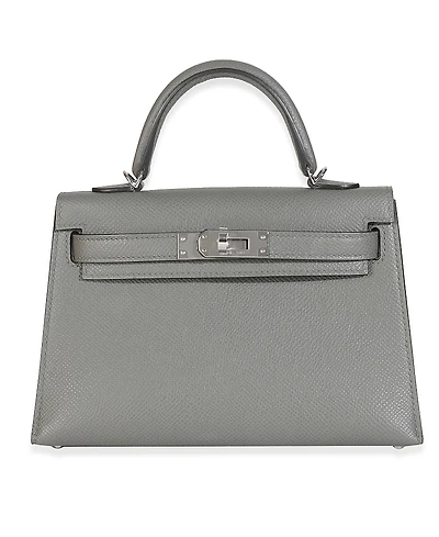 Pre-Owned HERMES Mini Kelly Ii 20 Leather Handbag