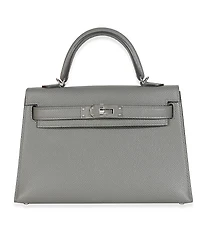 Pre-Owned HERMES Mini Kelly Ii 20 Leather Handbag
