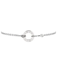 Pre-Owned Cartier 2 Diamonds Love Bracelet 18K White Gold with Diamonds
