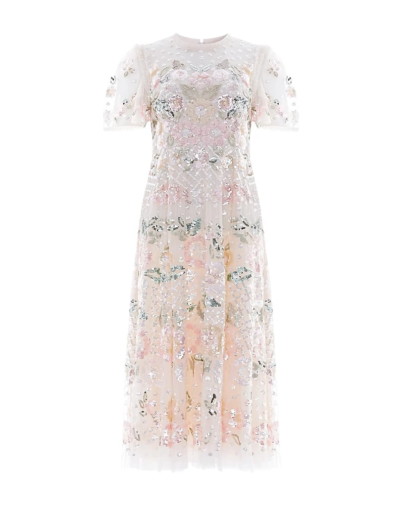 Needle & Thread Rosalie Short Sleeve Ballerina Dress