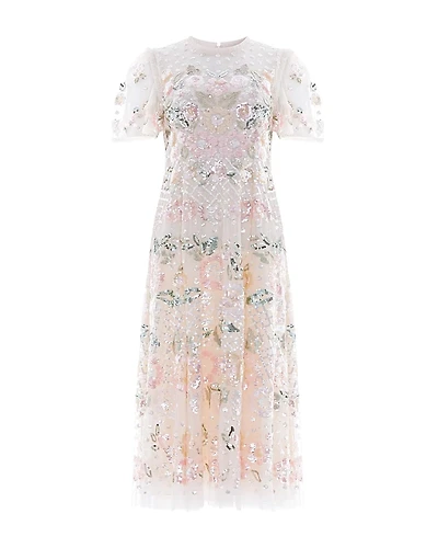 Needle & Thread Rosalie Short Sleeve Ballerina Dress