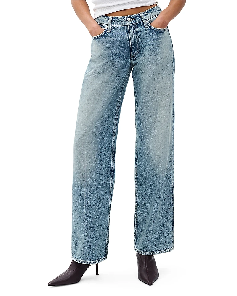 rag & bone Saige Full Straight Jeans