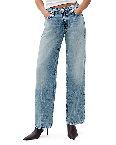 rag & bone Saige Full Straight Jeans