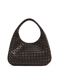 Bottega Veneta Campana Intrecciato Leather Shoulder Bag