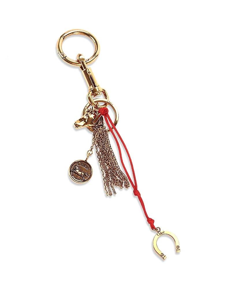 Chloe Symbols Chain Horse Bag Charm