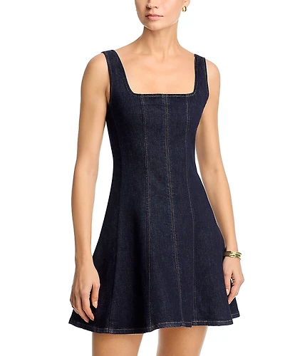Paige Perla Denim Minidress